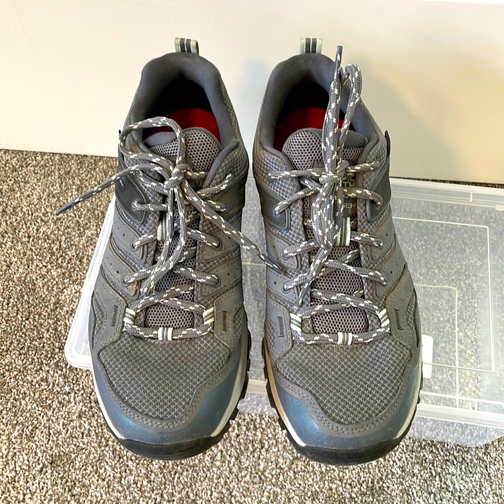 The North Face Gray and Black Women's Hiking Shoes